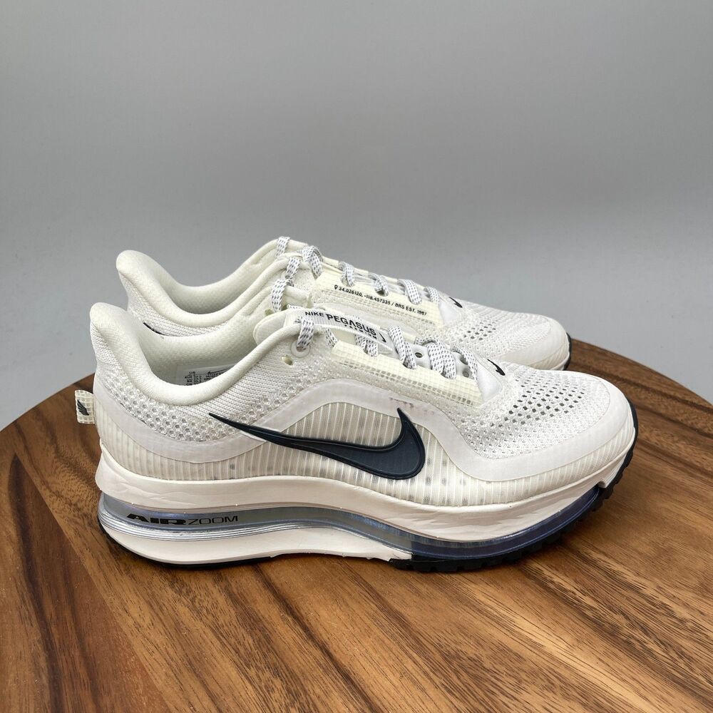 Nike Pegasus Premium Shoes Womens Size 6.5 Sail Off Noir Running Comfort Walking